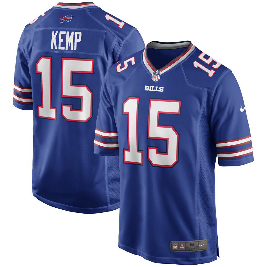 Men Buffalo Bills #15 Jack Kemp Nike Royal Game Retired Player NFL Jersey->buffalo bills->NFL Jersey